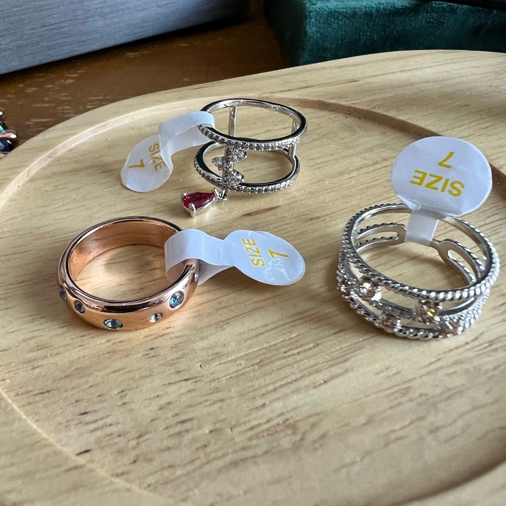 Bomb Party size 7 ring bundle